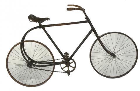 Bicyclette en bois courbé « La Souplette » Don atelier du Furan Paris, 1897